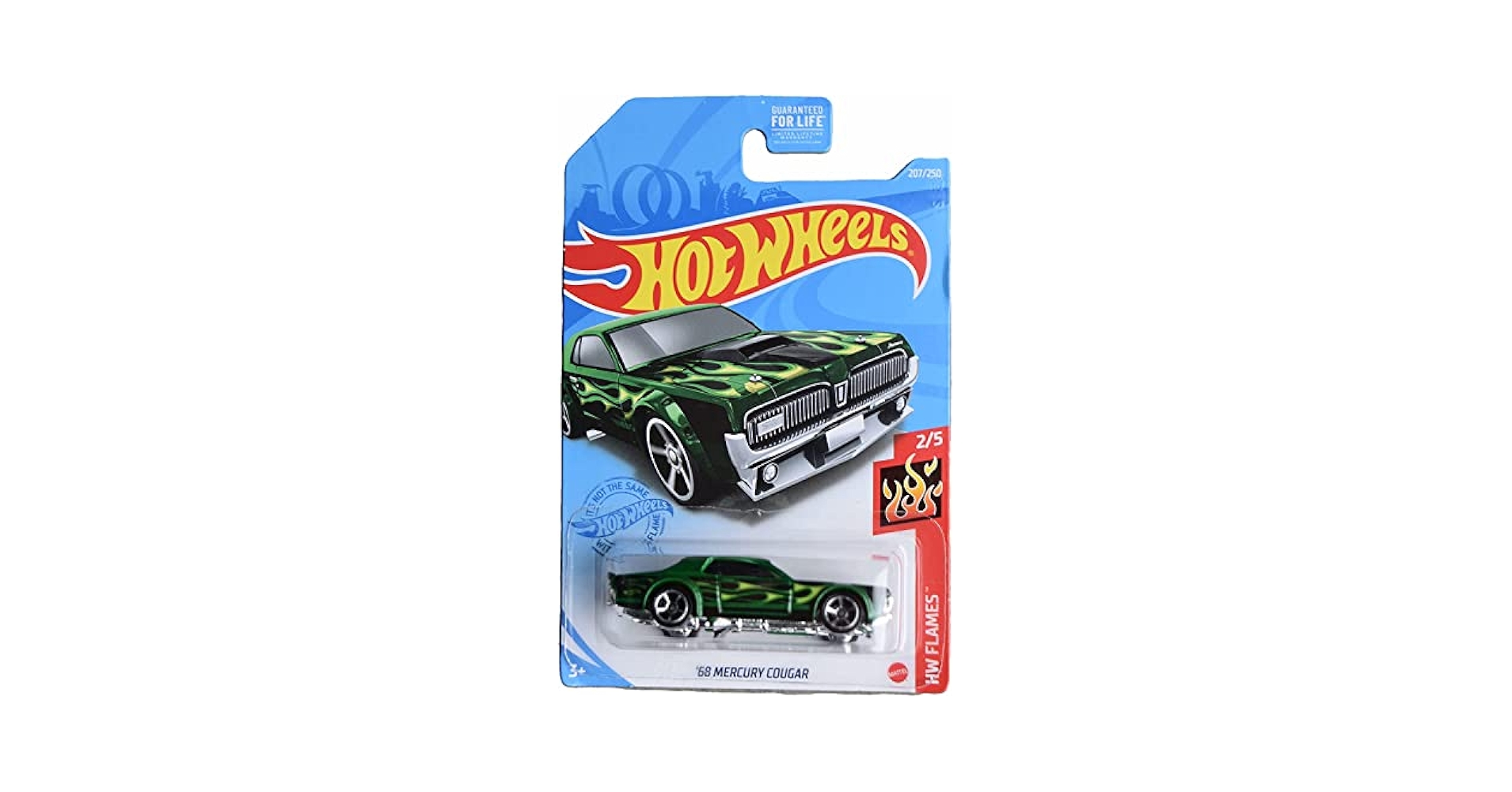 ミニカー hot wheels 68 MERCURY COUGAR HW FLAMES Amazon.com: Hot Wheels '68 Mercury Cougar - Flames 2/10